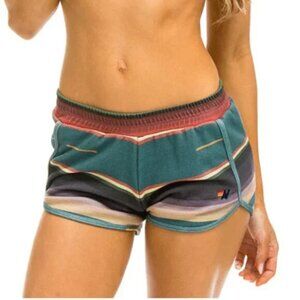 NWT Aviator Nation Serape Jogger Shorts Size L Large